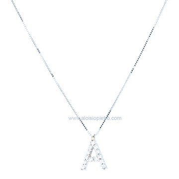 Collana Cierre Lettera A Donna LT03A