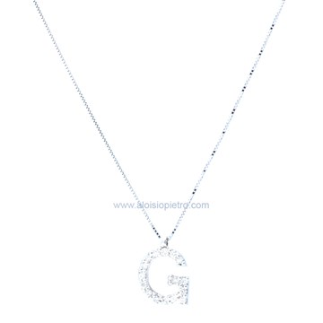 Collana Cierre Lettera G Donna LT03G