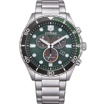 Orologio Citizen Sport Cronografo Eco-Drive Uomo AT2561-81X