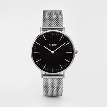 LA BOHME MESH SILVER/BLACK CL18106  