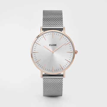 LA BOHME MESH ROSE GOLD/SILVER