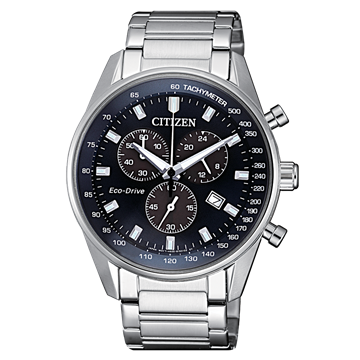 Orologio Citizen Chrono Cronografo Eco-Drive Uomo AT2390-82L