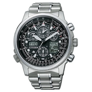 Orologio Citizen Super Pilot Radiocontrollato Super Titanium Eco-Drive Uomo JY8020-52E