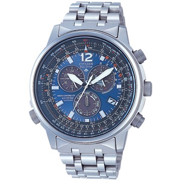 Orologio Citizen Pilot Super Titanio Radiocontrollato Eco-Drive Uomo AS4050-51L 