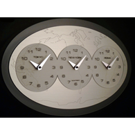 Orologio Tre ore nel Mondo